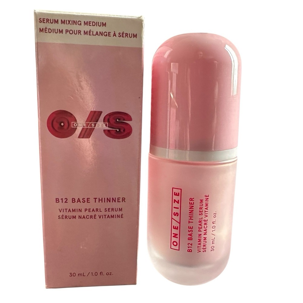 One Size B12 Base Thinner Vitamin Pearl Serum Mixing Medium - Full Size 1 oz NEW